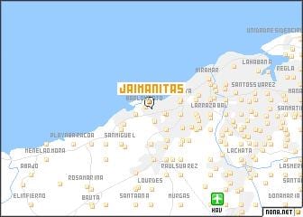 地图jaimanitas古巴